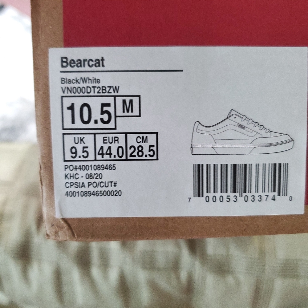 Vans Bearcats black and white - Picture 2 of 12
